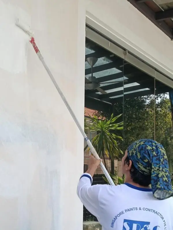 Sealer coat application for common-property repainting works